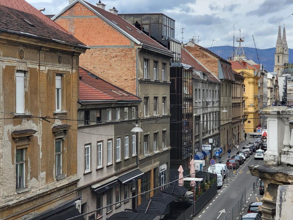 Stylish Apartment In Center Of Zagreb Exterior foto