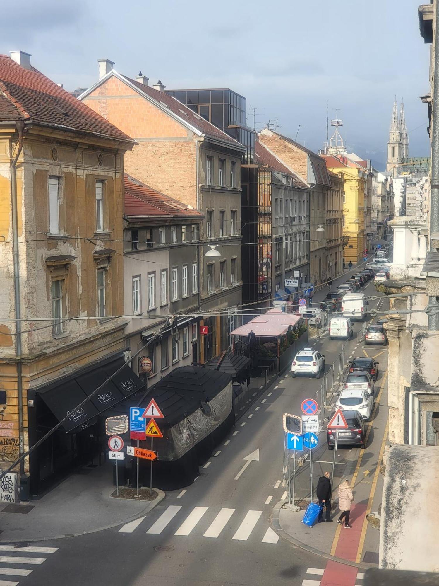 Stylish Apartment In Center Of Zagreb Exterior foto