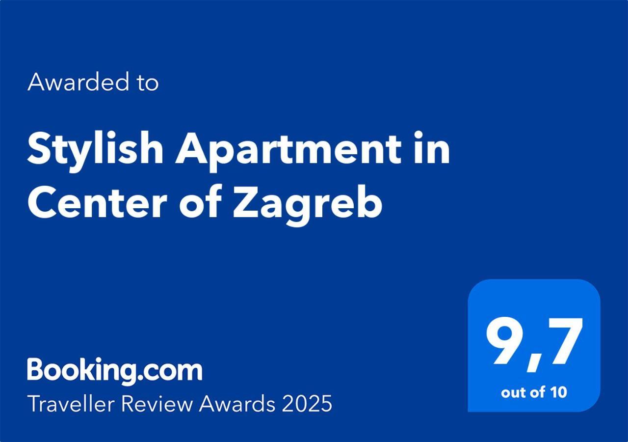 Stylish Apartment In Center Of Zagreb Exterior foto